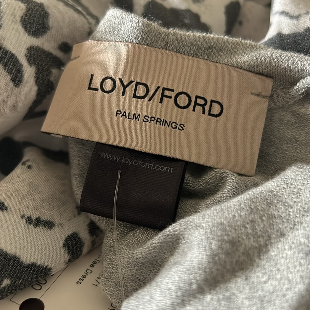 Loyd/Ford Palm Springs Women’s Loy-Tee Animal Print Jersey Top Silk Dress Sz‎ 6 - Picture 12 of 16